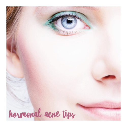hormanl acne tips